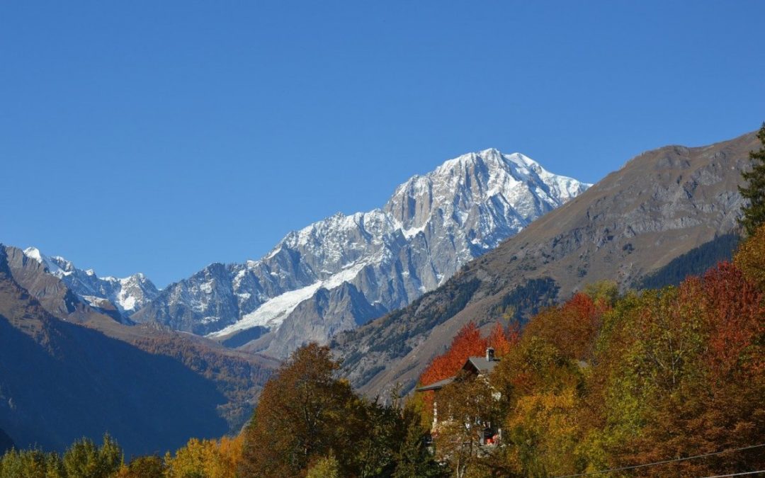 Le Mont Blanc en automne