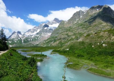 Rives du Lac Combal - Trekking Mont Blanc