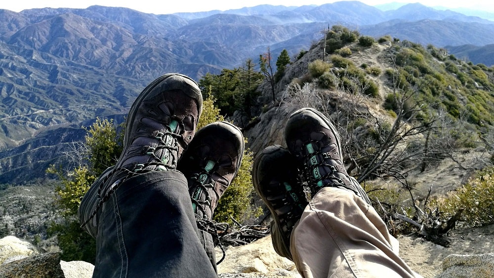 chaussures de randonnée pour faire le tour du mont blanc