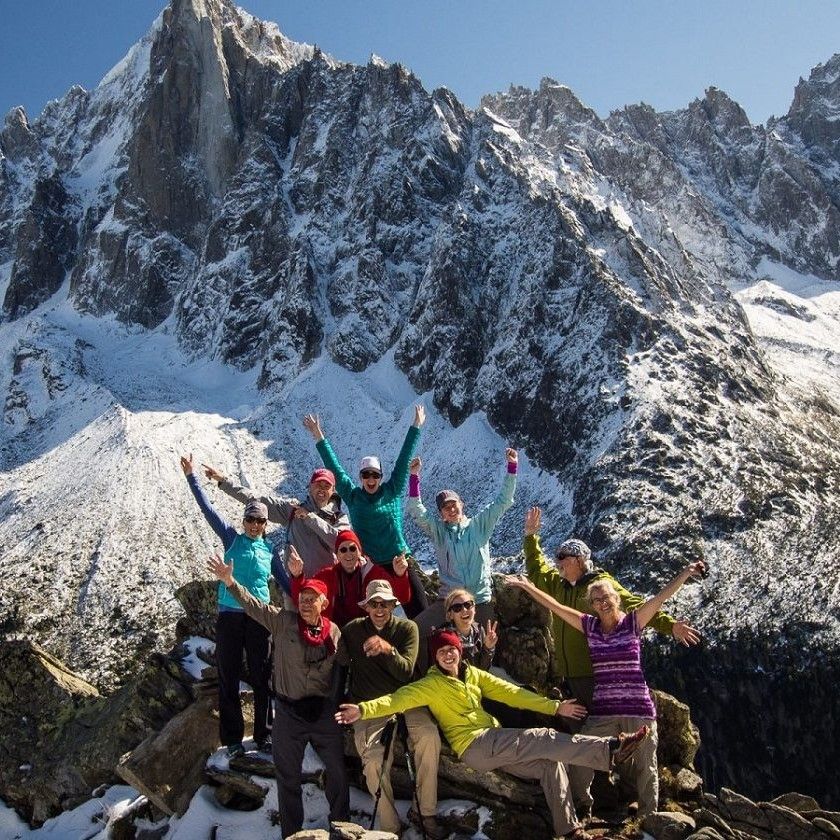 Tour du Mont Blanc en groupe