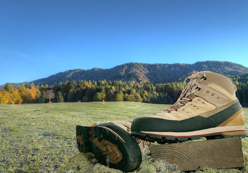 protection des chaussures de trek